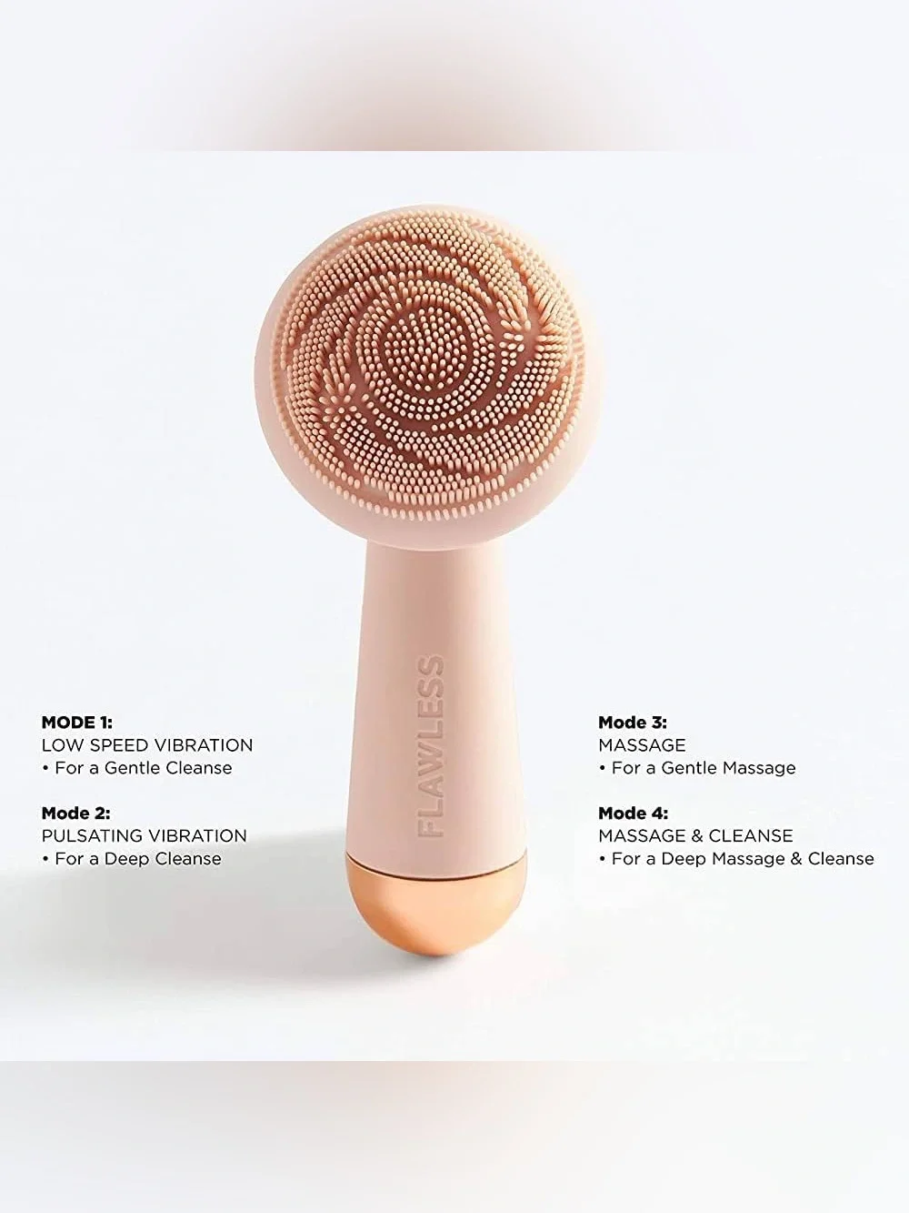 NIB Finishing Touch Flawless Cleanse Facial Cleanser/Massager Rechargeable Brush
